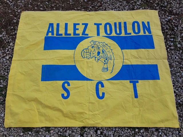 FANION FOOTBALL ANCIEN vintage WIMPEL PENNANT - SC Toulon EUR 2,00