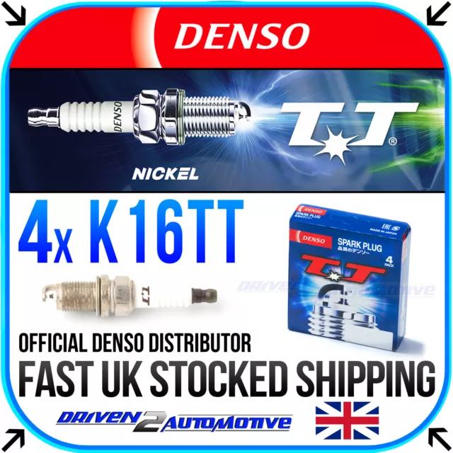 K16Tt (4603) Denso Nickel Tt Spark Plugs Set Of 4 - -