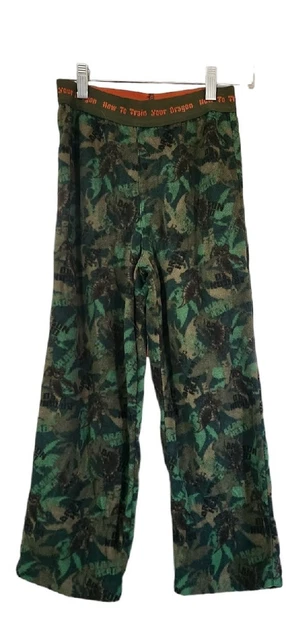 How To Train Your Dragon Flame Resistant Boy's Pj Pants Fleece Sz M  8