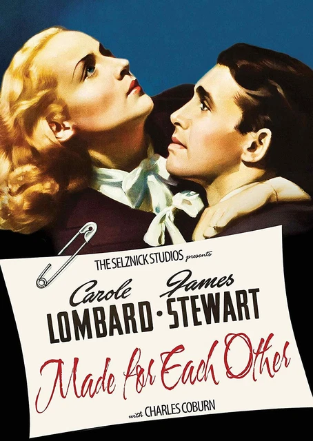 Made For Each Other (Restored Edition) (DVD) Carole Lombard James Stewart