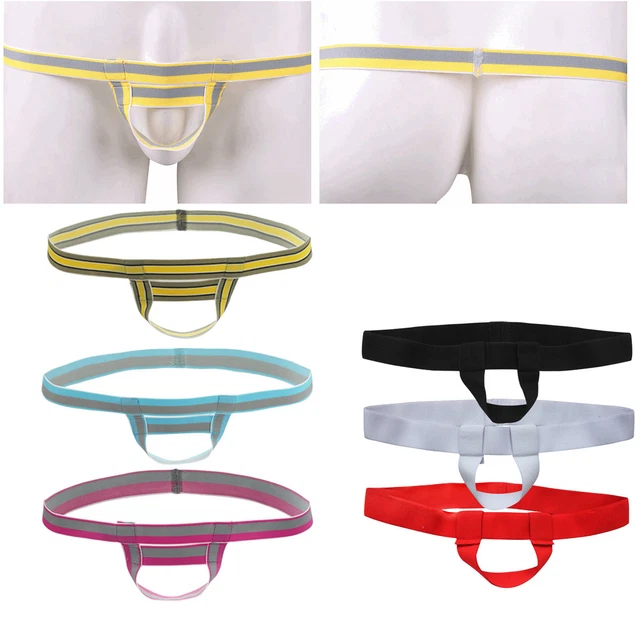 MENS BOXER BRIEF Thong Gstring Underwear Panties Booster Enhancer Ball