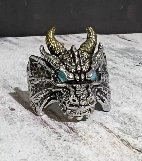 Dragon Head Ring - nOir Jewelry