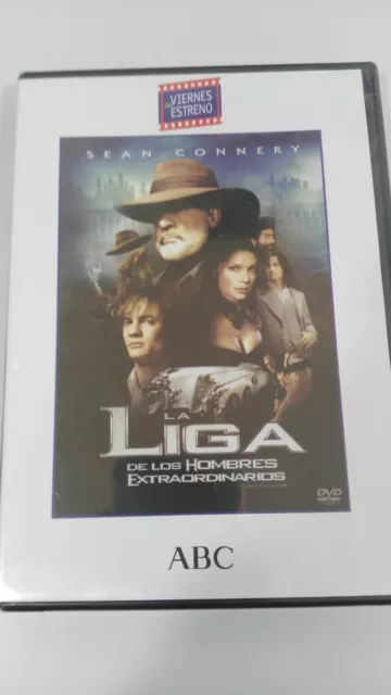 LA LIGA DE LOS HOMBRES EXTRAORDINARIOS DVD SEAN CONNERY nueva - AM