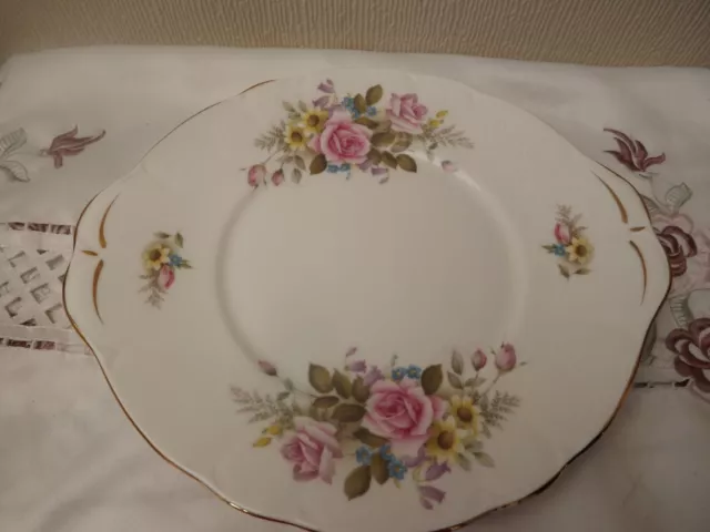 Duchess "Summer" Cake/Bread & Butter plate - Porcelain/China - Made in England