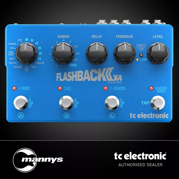 TC Electronic Flashback 2 X4 Delay & Looper Pedal