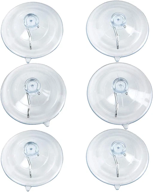 Suction Cup Hooks 2.5 Inches Suction Cups with Hooks Suction Cup Hook for Window