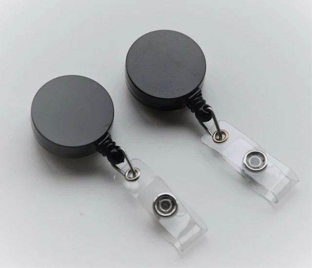 2 Set Schlüsselanhänger Aufrollmechanismus JOJO Gürtelclip Ausziehbar