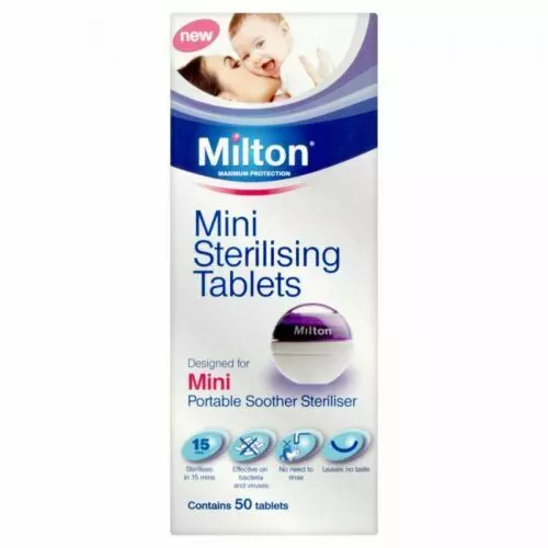 50 comprimés stérilisants Milton Mini