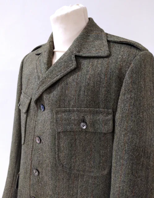 Giacca Half Norfolk verde BERNARD PROUT Wool Half Norfolk Jacket