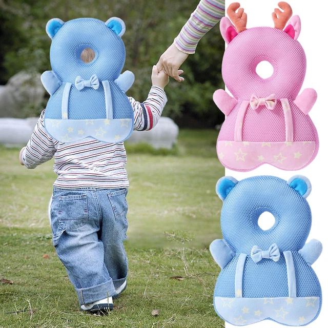 Baby Head Protector Cotton Head Protection Pillow Baby Backpack Protective