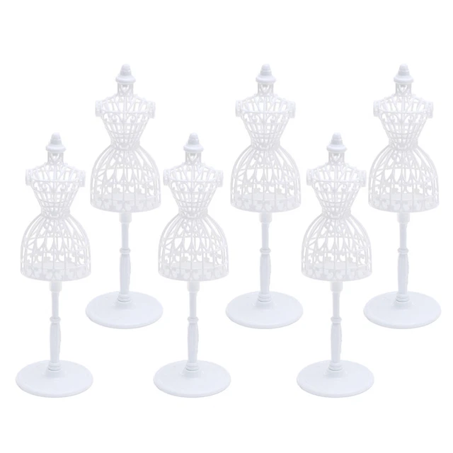 6 Pcs Puppenkleiderform Mini-Kleiderform Kleider Mini Mini-Puppe Modellieren