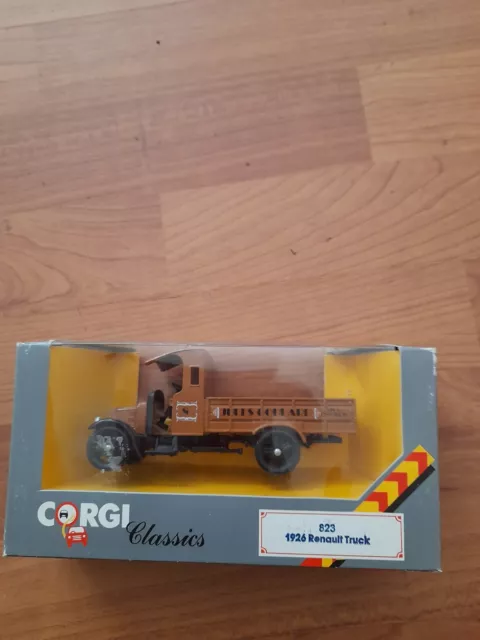 Corgi Classics 1926 Renault Truck - Jules Goulash Vin & Charbon - 1:43 Scale