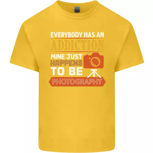T-shirt Fotography Addiction Divertente Fotografo Bambini 9