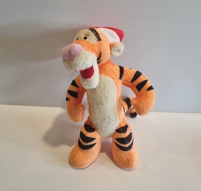 DISNEY WINNIE THE Pooh Tigger Christmas 25cm Plush Soft Toy Plush