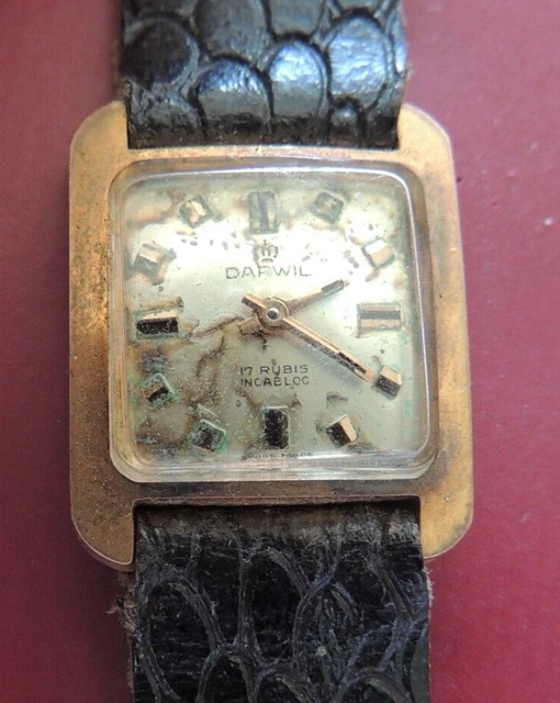VINTAGE LADIES DARWIL 17 jewels incabloc $14.95 - PicClick CA