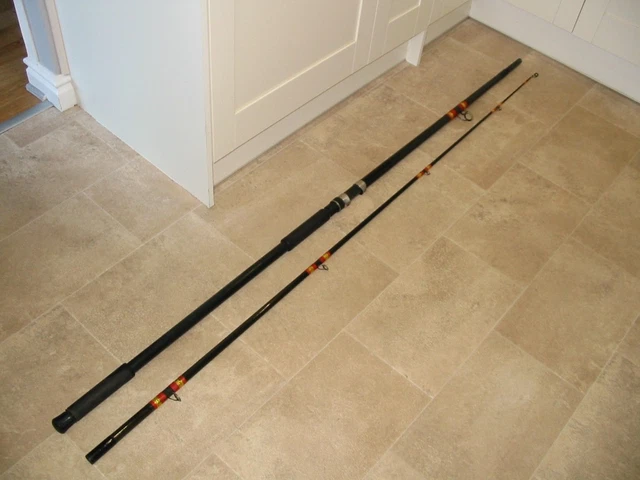 VINTAGE ORIGINAL CONOFLEX Super 5 Beach Casting Shore Fishing Rod VGC £ ...