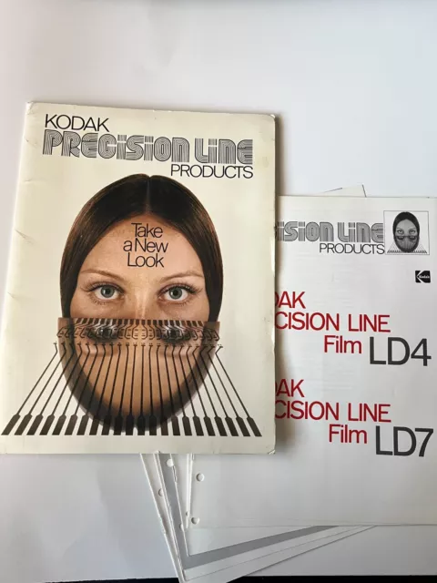 1960s Kodak Precision Line Products Camera Photography Catalog Book - RARE