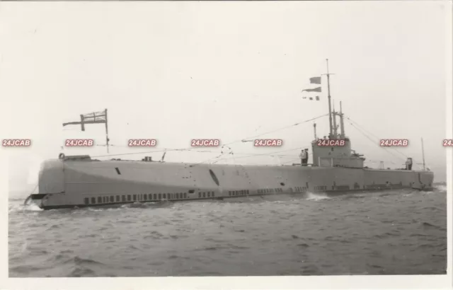 Original Photograph Royal Navy HMS "Narwhal" Submarine. Lost in WW11. Fine! 1936