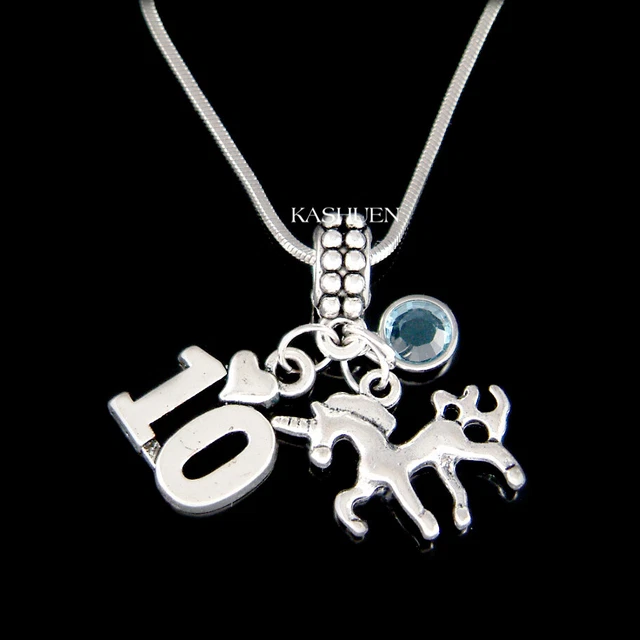 Unicorn granddaughter necklace Clearance