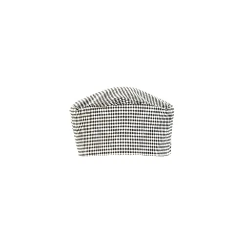 Chef Works Unisex Chef Beanie Small Check One Size