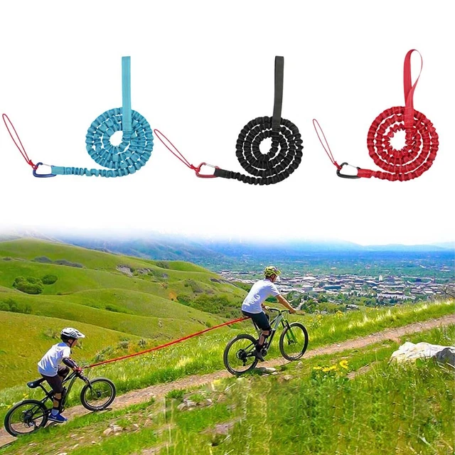 Outdoor Bicycle Tow Rope Portable Mountain Bike Parent-Child Pull Rope Tow Rope