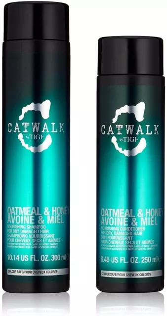 Tigi Catwalk Oatmeal & Honey Shampoo 300ml + Conditioner 250ml