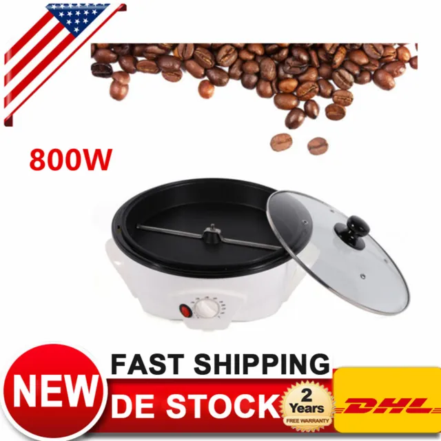 110V Coffee Beans Roaster Coffee Roasting Baking Machine 1500g for Home Cafe Use