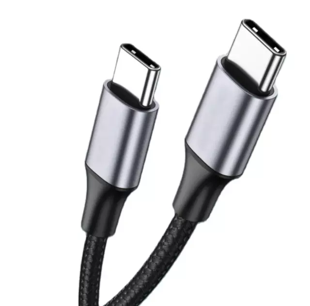 USB C auf USB C Ladekabel 1m 2m Typ C 60W Schnellladekabel passend für Samsung