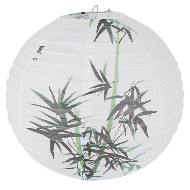 30cm Lampenschirm Papier Laterne Orientalisch Licht Dekoration Chinesisch, BO4D7