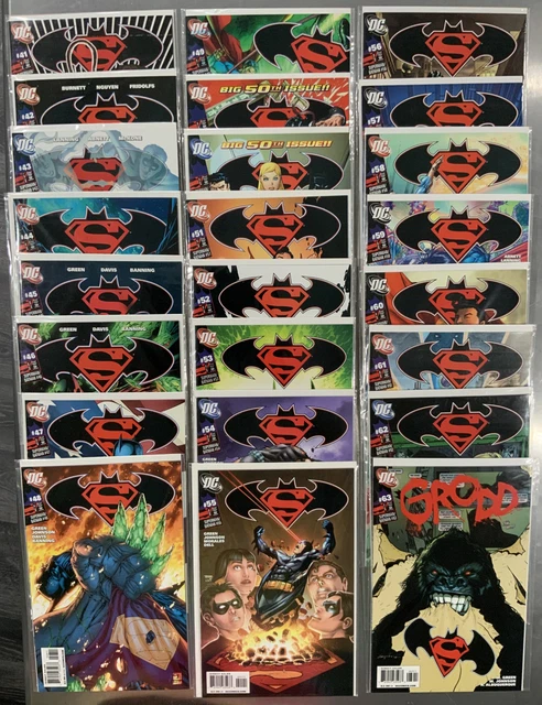SUPERMAN BATMAN #41-87 COMPLETE RUN Annual #2-5 2003-2011 VF/NM DC COMICS