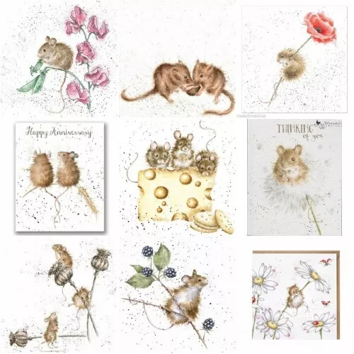 Wrendale Card Mouse Mice