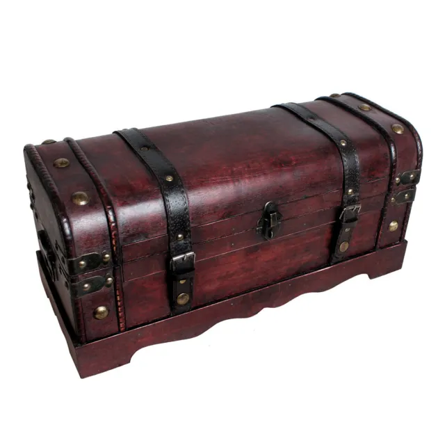 Cofre del tesoro cofre de madera cofre del tesoro caja del pirata cofre anticopto bar