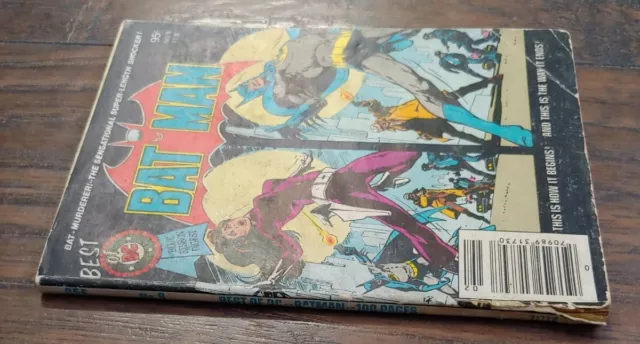 Best Of Dc Blue Ribbon Digest #9 January February 1981 🔥Batman 3