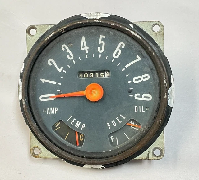 BROKEN Jeep CJ5 speedometer Kaiser Willys gauge gauges FREE SHIPPING