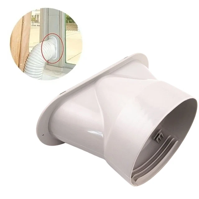 Interface/adaptateur Pour Conduit D'échappement De Climatiseur Portable - Diamètres 15 Cm Et 13 Cm - Pièce Générique Neuve