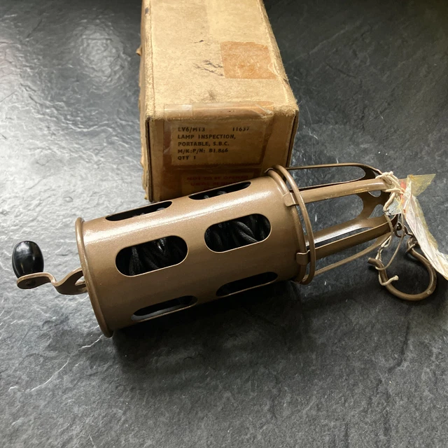 LAND ROVER SERIES 2A 3 Military Interior Portable Inspection Light Lamp ...