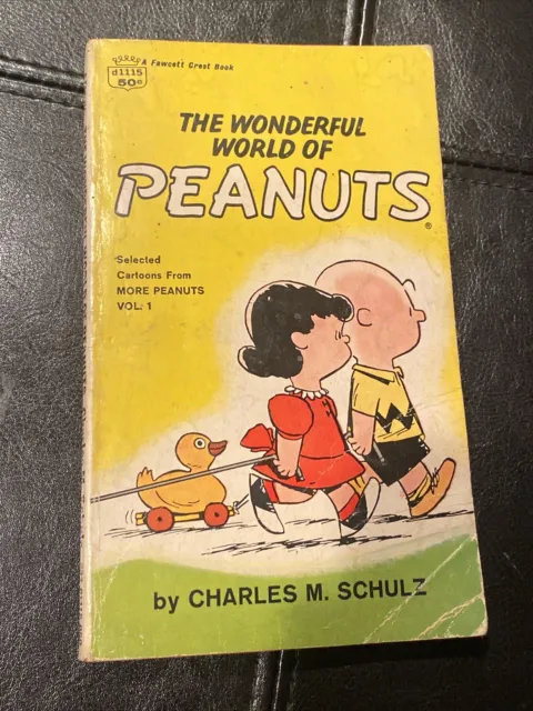 Vintage The Wonderful World Of Peanuts by Charles Schultz (1968)