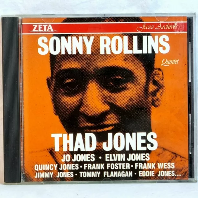 SONNY ROLLINS Quintet THAD JONES CD Elvin Jones Joe Quincy Eddie 1957 Free Post