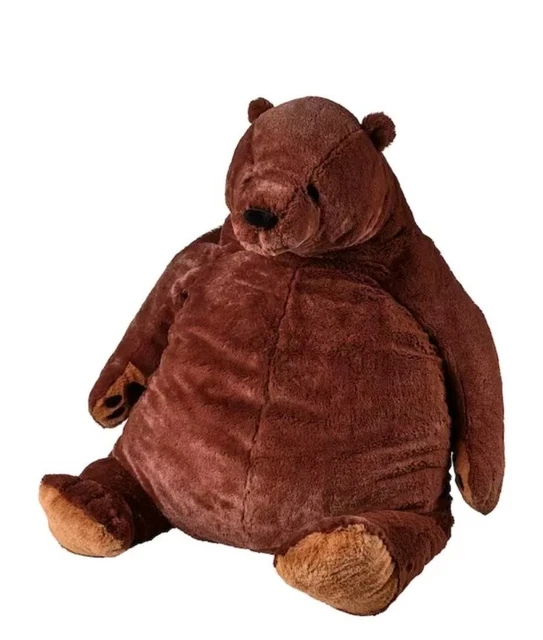 IKEA DJUNGELSKOG SOFT Toy Brown Bear Animal ORIGINAL Stuffed Teddy Bear