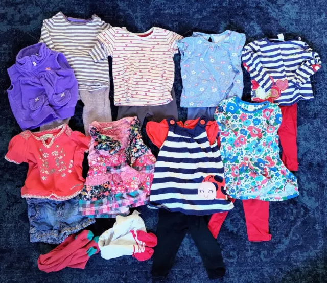 9-12 Months Baby Girls Clothes Bundle