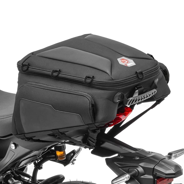 Set Sacoches Moto Arrière Bagtecs SX70 + XB50 - 120L Étanche | PVC Tarpaulin