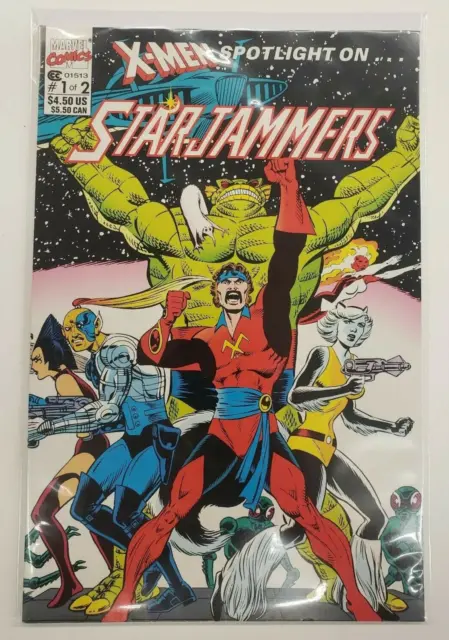 X-Men Spotlight On... Starjammers #1-2 Complete Set ~ 1990 VF-NM Marvel Comics 2