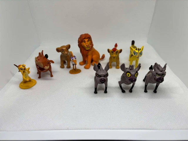 Decorazione Festa Compleanno Topper Per Torta Re Leone - 12 Mini Figure PVC Per Decorazione Compleanno Cake Topper Lion King