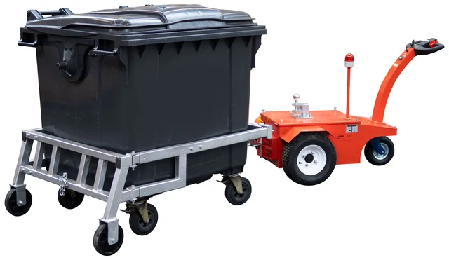 SCHEFER ELEKTROSCHLEPPER ZUGHILFE Schlepper Transporthilfe Ziehhilfe ...