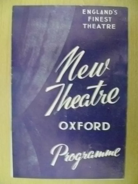 New Theatre Programme 1959- E Laye,S Baxter,W Fitzgerald in THE AMOROUS PRAWN