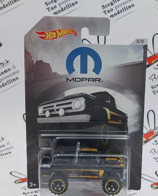 Die Cast " '70 Dodge Power Wagon  " 8/8 Mopar Hot Wheels Scala 1/64