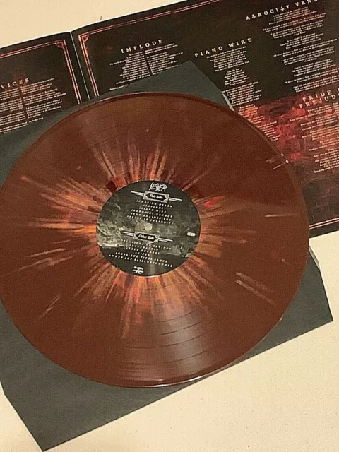 SLAYER - REPENTLESS - SPLATTER - MARBLED VINYL - LIMITED- Neu & Ovp
