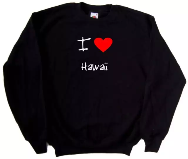 I Love Heart Hawaii Sweatshirt