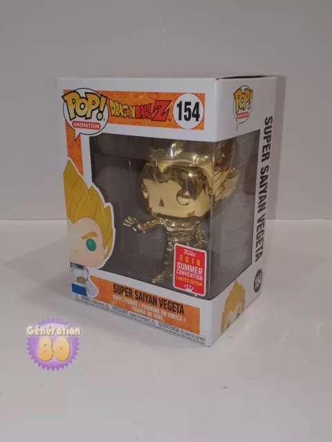 Funko Pop Super Saiyan Vegeta 154 Summer Convention 2018 Limited Edition Dbz