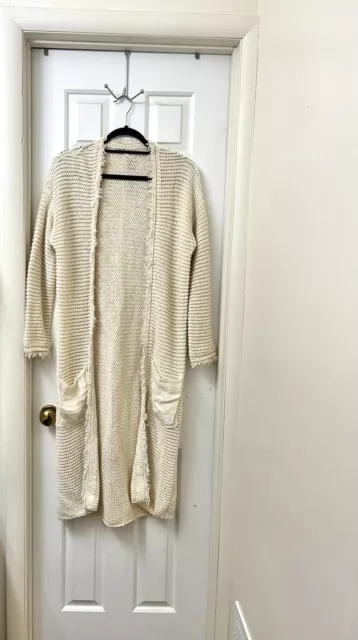 Free People Long Duster Cardigan Women's Size Small